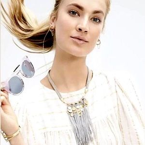New in box Stella & Dot Samar fringe necklace